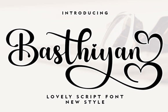 Basthiyan: The Romantic Handwritten Font for Creative Projects