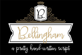 Bellingham: The Handwritten Script with Modern Elegance