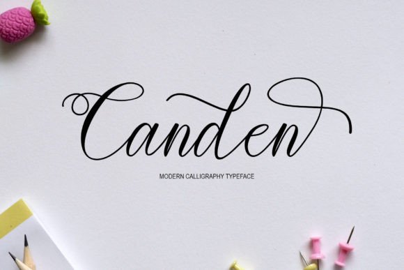 Canden: The Modern Calligraphy Font for Elegant Designs