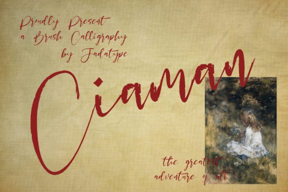 Ciaman: Crafting a Brand Identity with Expressive Script