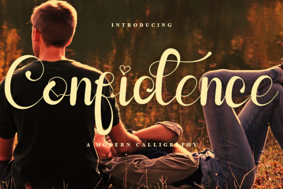 Confidence: A Script Font for Modern, Elegant Design