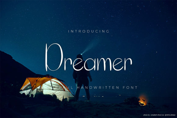 Dreamer: A Script Font for Modern Branding