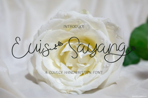 Euis Sayang: A Refined Script for Modern Branding