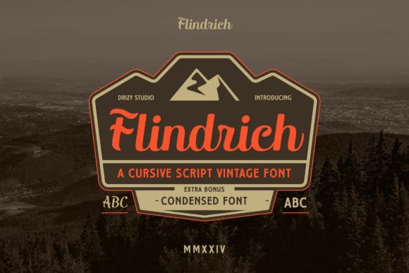 Flindrich: A Typeface Forged in Adventure