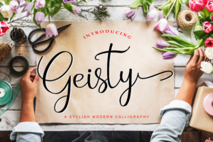Geisty: The Modern Calligraphy Font for Authentic Designs