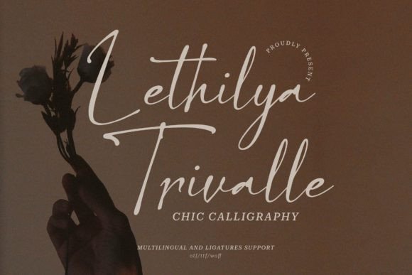 Lethilya Trivalle: A Casual Chic Script for Modern Projects