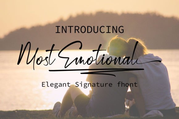 Most Emotional: Where Mystery Meets Elegant Script