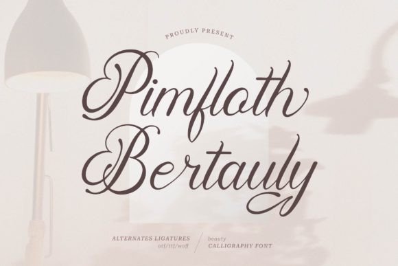 Pimfloth Bartauly: The Script Font That Adds Instant Elegance