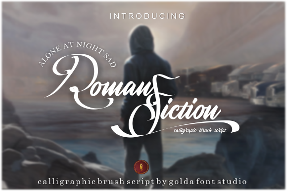 Roman Fiction: Bridging Timeless Calligraphy and Modern Design