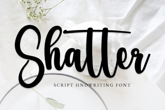 Shatter Font: A Modern Script for Stylish Projects