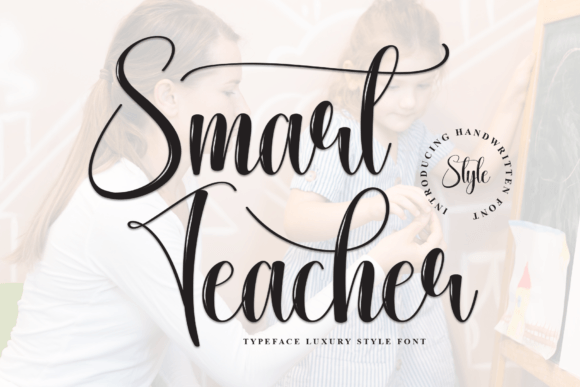 Smart Teacher: A Stylish Script for Authentic Designs