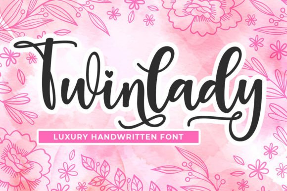 Twinlady: A Modern Script for Authentic Branding